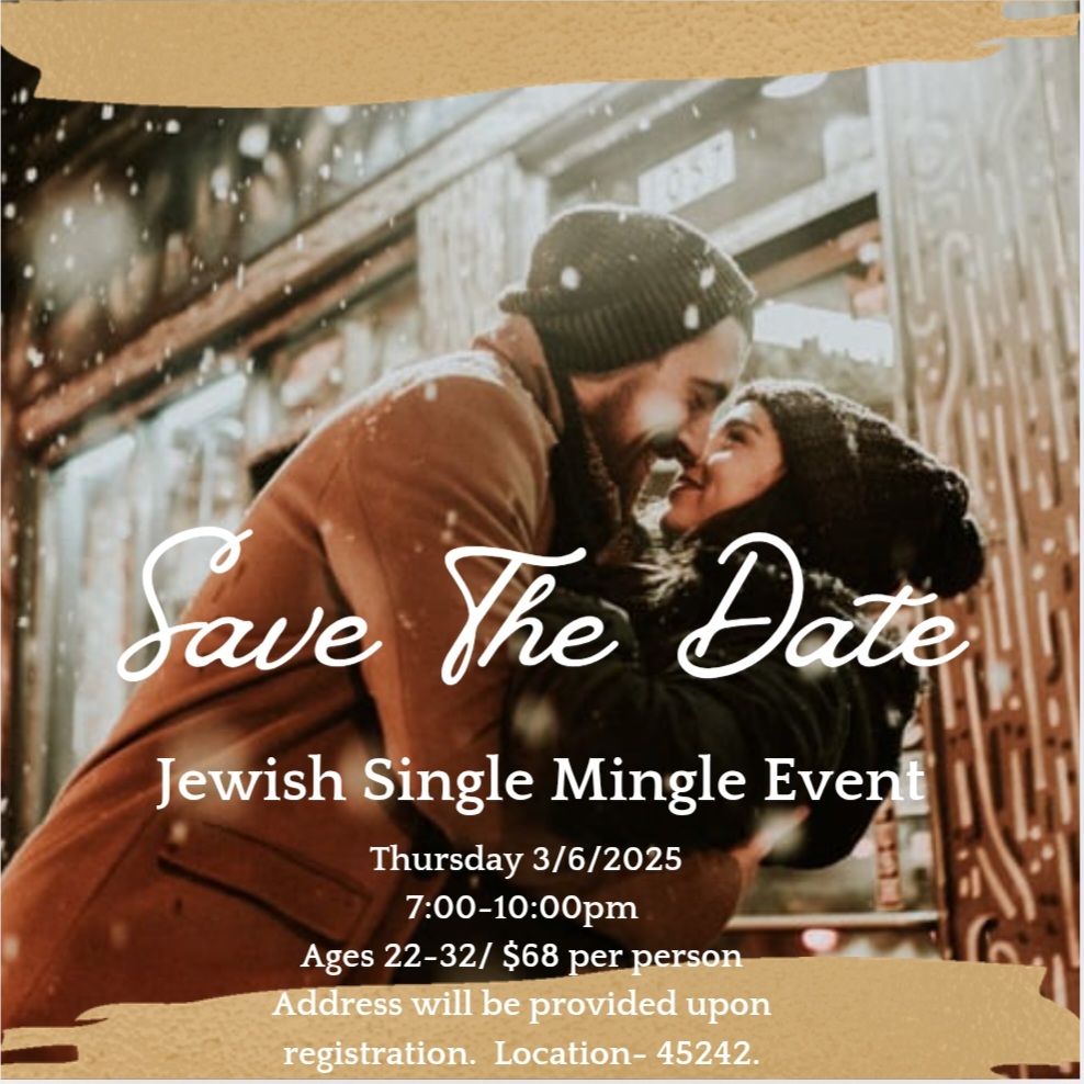 Jewish Single Mingle Event